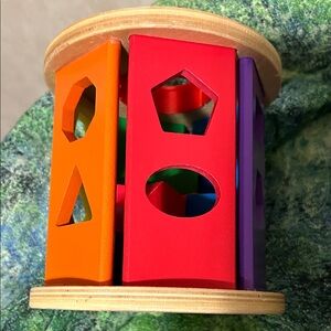 Melissa & Doug Vibrant Shape Sorter